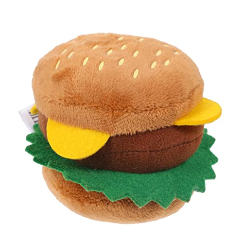 TOBBOMEY Haustier Hund Puppe Kauspielzeug für Hunde Spielzeug für Haustiere kauen hundebett Hot-Dog-Spielzeug Interactive Dog Toys Dog chew Toy kauendes Spielzeug Hund Plüschtier Coffee von TOBBOMEY