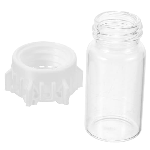 TOBBOMEY Automatische Ameisen-Wasserspender für 20 ml weiße Haustier-Wasserschüssel Ameisennest Wasserspender langlebiges Kunststoff-Glasmaterial Ameisenfarm-Zubehör von TOBBOMEY