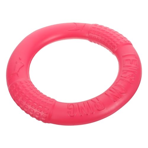 TOBBOMEY Haustier- hundewelpen Spielzeug Puppy Toys Dogs Toys Dog Toy Hundespielzeug kleine Hunde Trainingsring für Hunde Spielzeug für Welpen Backenzahnspielzeug für Hunde Eva Rosy von TOBBOMEY