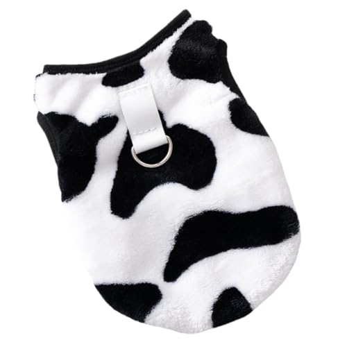 TOBBOMEY Haustierkleidung Little Pets Cosy trendy hundemäntelchen Dog Raincoat cat Jacke hundemantel kostüm Eiskühlweste für Hunde Bequeme Hundekleidung Hund dekorative Weste Korallenvlies von TOBBOMEY