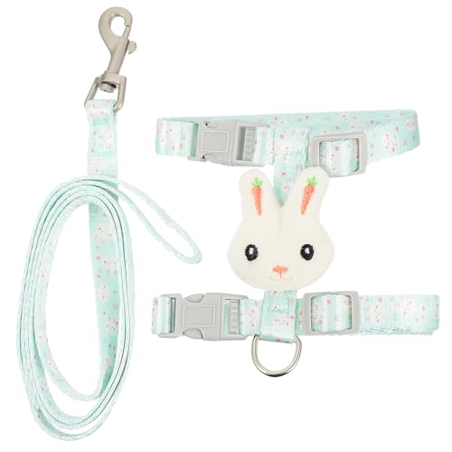 TOBBOMEY Katze Traktion Seil Pet Strap Pet Supply Outdoor Walking Gurness Pet Katze Kabelbaum von TOBBOMEY