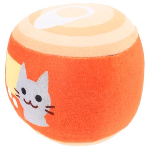 TOBBOMEY Katzenspielzeug Interactive cat Toy Kitten Zähneknirschendes Cats Toys Tiere knisterndes Interaktives für Wohnungskatzen Katze Plüschtier von TOBBOMEY