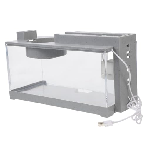 TOBBOMEY Mini-aquariumpumpe für Das Büro Tischaquarium Dekoration für Das Aquarium von TOBBOMEY