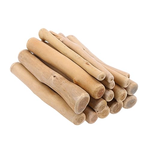 TOBBOMEY Pack Natürliches Treibholz Pflanzendekorationen Log-Sticks Treibholz-Ornamente Treibholz Zum Basteln Kleine Stäbchen Basteln Pflanzengirlande Bastelrahmen Treibholz Hölzern Brown von TOBBOMEY