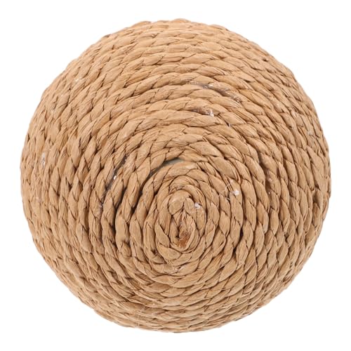 TOBBOMEY Sisal Ball Zum Von Katzenspielzeug Bälle Katzen Kätzchen Haustierball Haustier Kratzball Katze Süßer Ball Haustierspielzeug Zuhause Katzenkratzer Wiederverwendbarer von TOBBOMEY