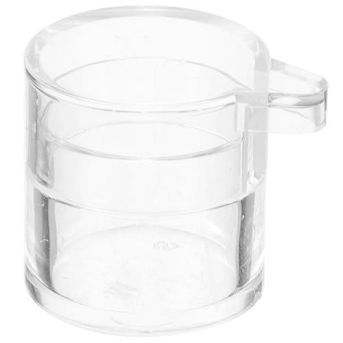 TOBBOMEY Wasserspender für Haustiere Futterinsekten Futterspender für kleine Ameisen Ameisenhaltung Ameisen Wassertränke Ameisen Wassertrinkschale Ameisen-Tränkebecher Acryl Transparent von TOBBOMEY