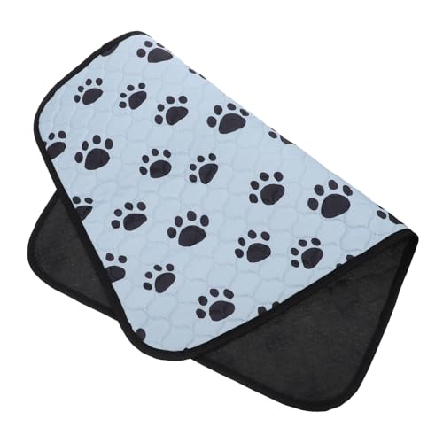 TOBBOMEY pet pinkelmatte pet Supplies hundepolster katzenpolster Dog Pads cat mat waschbare hundebettwäsche Katzen-Urin-Pad Haustier-PIPI-Pad für zu Hause PET-Trainingsunterlage Polyester von TOBBOMEY