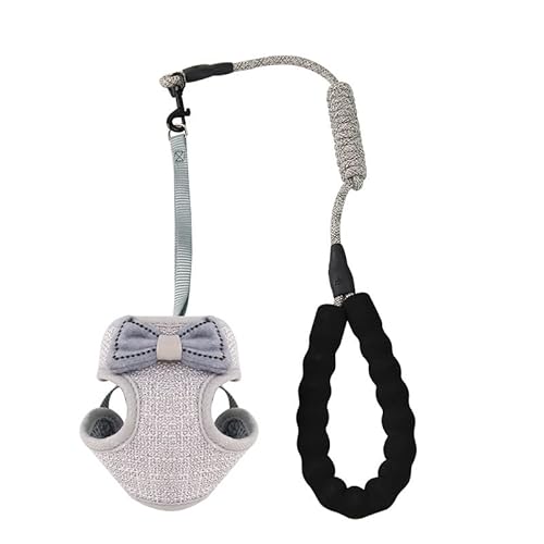 TOBILE Hundegeschirr Nettes Bowknot Katzengeschirr Anti-Breakaway Verstellbare Katze Lea von TOBILE