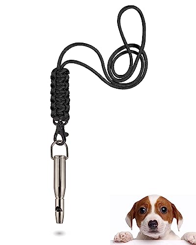 TODREMOU Hundepfeife Rütter Rückruf Metall-Hochfrequenter Ton, Professionelles Hundetraining, Kann Vom Menschlichen Ohr Gehört Werden (Silver Bullet X1) von TODREMOU