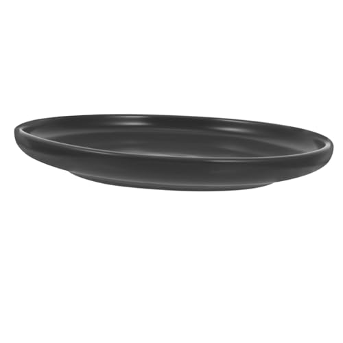 Katzenschüssel aus Keramik Katze Untertasse Hase Wassernapf Hündchen-Leckerli-Halter pet Bowl pet Food Container Snack-Servierplatte für Hunde Futtermittel für Haustiere Black TOGEVAL von TOGEVAL