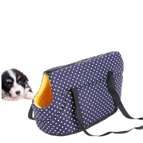 TOGEVAL 1 STK Rucksack Für Haustiere Tragetuch Für Hunde Katze Tasche Tragetasche Für Hunde Reisetasche Für Katzenwelpen Tragbare Haustiertaschen Welpenträger ，， Navy von TOGEVAL