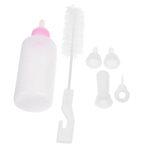 TOGEVAL 1 Satz Futterflasche für Haustiere pet Flaschen pet Supplies Milchflasche für Haustiere Haustiergesundheit Haustierflaschenset Milchspender für Welpen Katzenmilchflasche Kieselgel von TOGEVAL