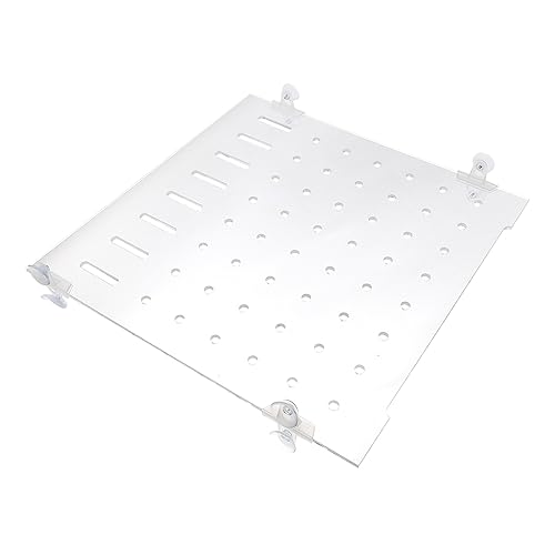 TOGEVAL Acrylic Isolation Plate Für Aquarien 3mm Inkl 4 Fixierungsclips Trennwand Für Fischbehälter Kreative ösung Zur Raumteilung Im Aquarium von TOGEVAL