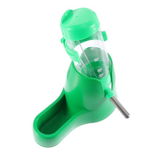 TOGEVAL Elegantes Design Hamster Wasserflasche 3-in-1 Haustier Futterspender Meerschweinchen Wasserspender Robust Leicht Zu Reinigen von TOGEVAL