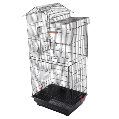 TOGEVAL 1 Satz Voliere Vögel Käfig Meerschweinchen Ratten Käfig Vogelspielzeug Für Wellensittiche Nistkasten Wellensittich Vogelbauer Wellensittich Nest Vogelvoliere Hamster Transportbox von TOGEVAL