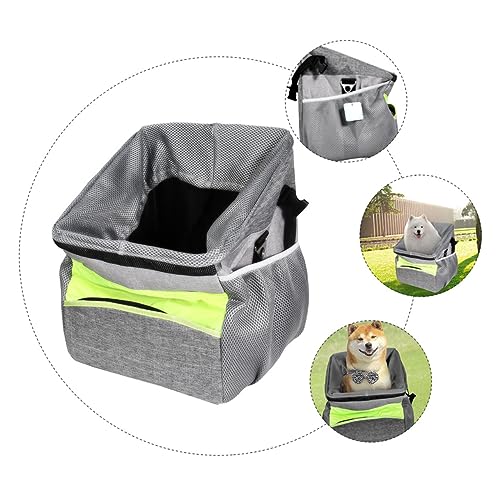 TOGEVAL 1 Stück Haustier Taschen Gate Anhänger Für Hunde Hundeanhänger Für Fahrräder Hunde Booster Autositz Hunde Kinderwagen Hunde Autotransporter para Carts Reiseräder Große von TOGEVAL