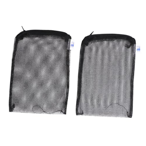 TOGEVAL 10st Mesh-Tasche Für Aquarien Aquariumfilter Netz-Aquarium Filtermedien Fischfilter Für Aquarien Filter Für Fischaquarien Filterbeutel Für Aquarien Netzbeutel Für Aquarien Black von TOGEVAL