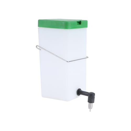 TOGEVAL 1Stk Kaninchen-Wasserbrunnen Wasserflasche für Hamster Haustier Trinken hasentrinkflaschen trinkflasche Hasen Kaninchen trinkschale automatischer Wasserbrunnen Plastik Green von TOGEVAL