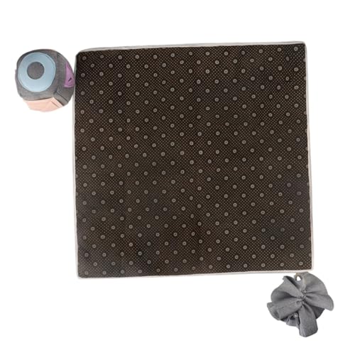 TOGEVAL 1Stk Pet Sniffing Pad Schnüffeldecke für Haustiere Hundebissspielzeug hundeschnüffelt Teppich schnüffelmatte für Hunde Langsame Fressmatte für Haustiere Hundetrainingsmatte Grey von TOGEVAL