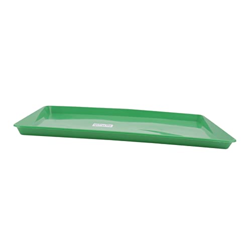 TOGEVAL 1stk Haustiertoilette Hundehütte Bodenwanne Austausch Kleines Tier Bettpfanne Hauskaninchen Töpfchen Ersatz-zwingerschale Kistentablett Tablett Green Plastik von TOGEVAL