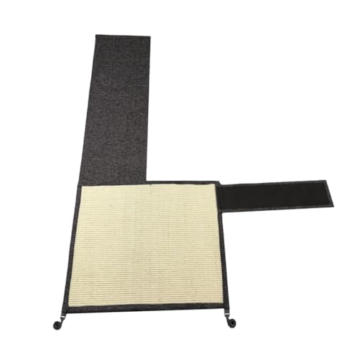 TOGEVAL 1stk Katzenkratz Sofakissen Schleifklauen Mat Kratzschutz Für Möbel Kratzblöcke Aus Pappe Für Katzen Schleifklauenkissen Kratzmatte Für Katzen Katze Spielmatte Sisal Dark Grey von TOGEVAL