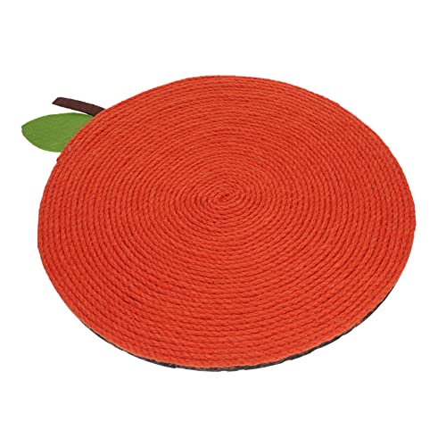 TOGEVAL 1pc Katze Kratzbaum Orange Katze Scratcher Spielzeug Kratzmatte für Indoor Katzen Haustier Katze Kratzbrett von TOGEVAL