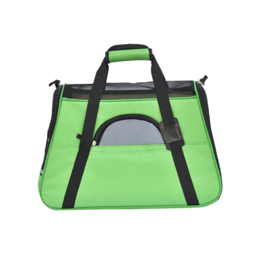 TOGEVAL 1stk Reisetasche Für Katzen Hundetasche Für Draußen Tragbares Katzengehege Tragetasche Für Haustiere Katzengehege Für Draußen Katzentasche Haustierhandtasche Hundekotbeutel Green von TOGEVAL