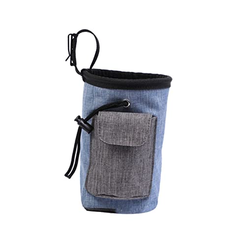 TOGEVAL 1stk Snackbeutel Für Haustiere Tasche Für Hundeleckereien Reisetasche Für Hunde Trainingsbeutel Für Heimtierfutter Tasche Für Tiernahrung Hundekotbeutel Snack-Taschen Sky-Blue von TOGEVAL