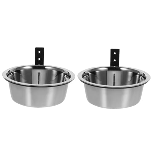 TOGEVAL 2 Sätze An der Wand befestigter erhöhter Hundenapf Hundegeschirr Hundenapf erhöht pet Water Bowl Dog Food Bowl Behälter für Hundefutter Futternäpfe für Katzen Futternapf für Hunde von TOGEVAL