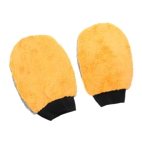 TOGEVAL Hamster-handschuh-Set Weiche Robuste Badehandschuhe Für Das Training Korallenvlies-Material von TOGEVAL