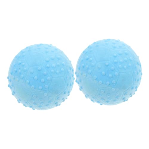 TOGEVAL 2St Hundespielzeugball knete Spielzeug kauspielzeug chew Toys for Dogs spilzeug Dog Toy Hundebälle Spielzeugball für Haustiere lustiger Kauball Hundeball kaubälle für Hunde Gummi von TOGEVAL