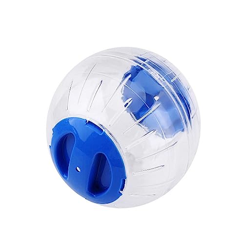 TOGEVAL 2st Kleines Haustier Läuft Über Den Ball Hamsterball Riesenhamster Für Menschen Hamster Fliegende Untertasse Großer Hamster Kleintier Übung Für Kleintier Haustier Hamsterräder Blue von TOGEVAL