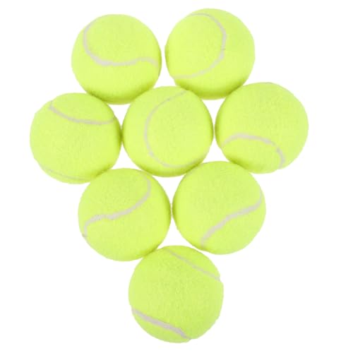 TOGEVAL 8st Tennis Trainieren Tennisball-Spielzeug Trainingsgeräte Für Hunde Beißball Für Hunde Hundeball Mit Hoher Sprungkraft Tennisbälle Für Kinder Welpe Beißball Bälle Für Hunde Gummi von TOGEVAL