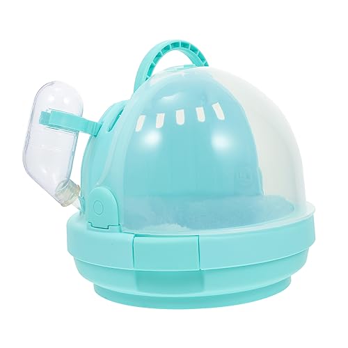 TOGEVAL Hamster Reise Käfig Matte Wasser Flasche Pet Träger für Outdoor für Tiere von TOGEVAL