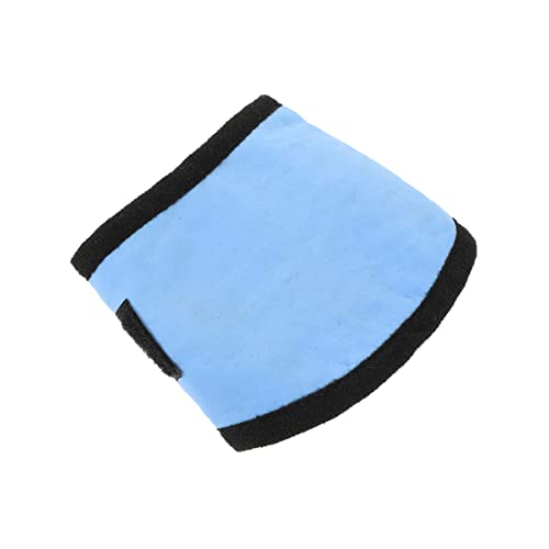 TOGEVAL Haustier Cooler Schal Haustier Cooles Bandana Sommerbandanas für Hunde Haustier-Bandana Welpen-Bandana Haustierhalsband für Sommerpartys hautfreundliches Hundebandana PVA Blue von TOGEVAL