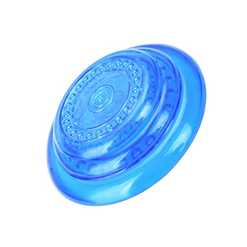 TOGEVAL Haustier- Dog Toy hundespielzeuge Dogs Toys dogfrisbee hundspielzeug Hundeplüschspielzeug Hund mittlere Hunde Kauspielzeug für Welpen Haustier Hund fliegendes Blue von TOGEVAL