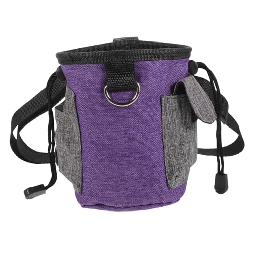 TOGEVAL Haustier Snack Packung Tierfutter Tasche Tragbare Leckerli Tasche Hunde Trainingstasche Haustier Leckerli Tasche Tragbarer Hunde Leckerli Halter Hundefutter Halter Snack von TOGEVAL