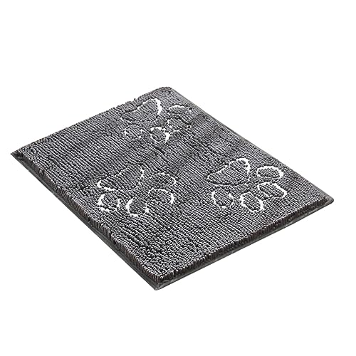 TOGEVAL Haustier Teppich Animal Polster sicherungssplint schutzfangmatte Schützende Unterlage Tier-Teppichmatte duschmatte Haustier-Hundeteppich Haustier Hundedecke super Decke Dark Grey von TOGEVAL