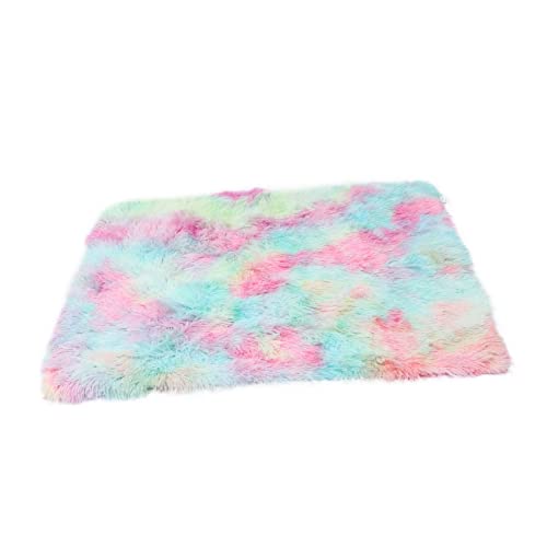 TOGEVAL Haustierdecke pet Bed petbett Haustierzubehör Haustierplüschdecke Blankets Bettmatte für Haustiere Reisedecke für Haustiere Welpen Plüschdecke Haustier-Plüschdecke Plüsch- Rosa von TOGEVAL