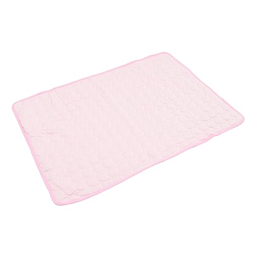 TOGEVAL Haustiermatte Hundebett haustierbett haustierfeldbett Dog beds dogbed zubehör für hundehütten Wanderausrüstung für Hunde Katzenversorgung bequemes Kühlkissen für Hunde Tuch Rosa von TOGEVAL