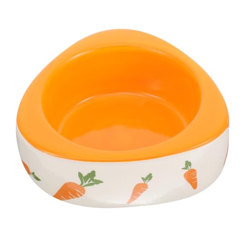 TOGEVAL Haustiernapf pet Bowl keramikschale Hamster Schüssel keramikschüsseln Hamster Futter Schüssel Chinchilla-Schüssel Wassernapf für Hamster Futternapf für Kaninchen Wasserschale von TOGEVAL