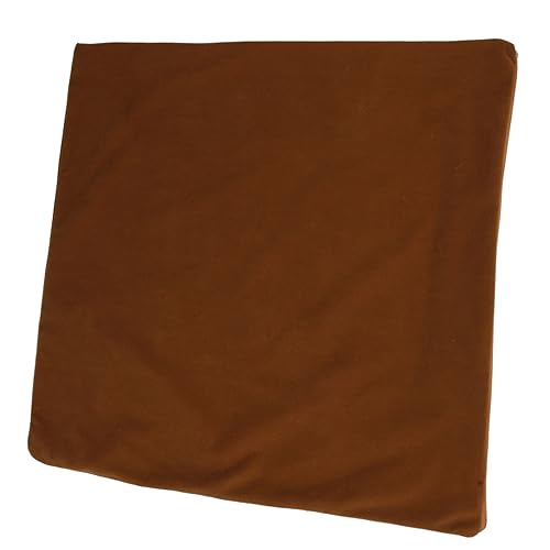 TOGEVAL Heizkissen für Haustiere Wärmekissen für Haustiere hundewärmer Abdeckung pet Heating pad Hunde thermodecke Schlafkissen für Haustiere Katzenheizdeckenschutz Stoff Brown von TOGEVAL