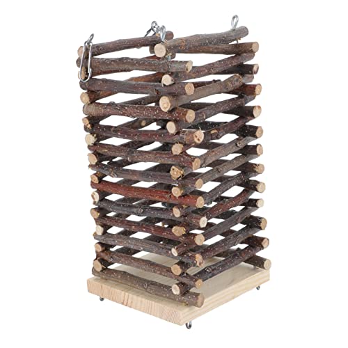 TOGEVAL Holz Heuraufe mit Futterplatte und Aufhänger Leicht zu Reinigen Große Kapazität für Kaninchen Meerschweinchen Chinchillas Praktisches Futtersystem für Kleintiere TOGEVAL Holz Heuraufe mit Futterplatte und Aufhänger Leicht zu Reinigen Große Kapazität für Kaninchen Meerschweinchen Chinchillas Praktisches Futtersystem für Kleintiere von TOGEVAL