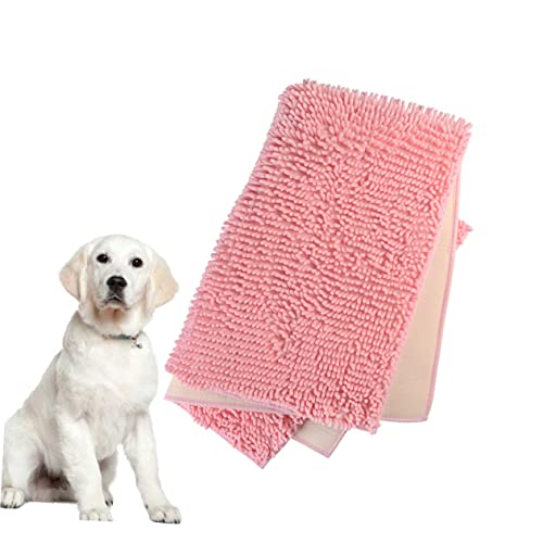 TOGEVAL wasserdichte Hundedecke Für Zuhause rutschfeste Kuscheldecke Für Hunde Und Katzen Winterwarme Schlafmatte Pink Größe Maschinenwaschbar Und Pflegeleicht von TOGEVAL