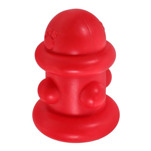 TOGEVAL Welpen Beißspielzeug Hund Hydrant Outdoor Kauspielzeug Quietscher für Aggressive Hunde Langeweile Relief von TOGEVAL