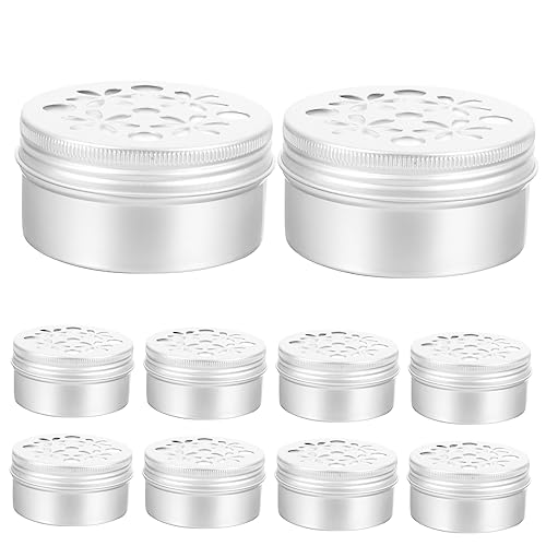 TOGEVAL Geruchsdose Hund Hundetraining Geruchstraining Box 120ml Scent Training Container Für Hunde Aluminiumdeckel Mit 6 Fach Öchern Ideal Für Die Ausbildung Von Such Und Arbeitshunden von TOGEVAL