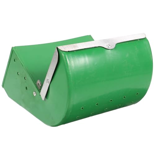 TOGEVAL Kasten Futterbox Für Kaninchen Häschen-Feeder Spender Für Kaninchenkäfige Futterkaninchen Kaninchenfutter Für Käfige Futterspender Für Kaninchen Speicherhalter Plastik Dark Green von TOGEVAL