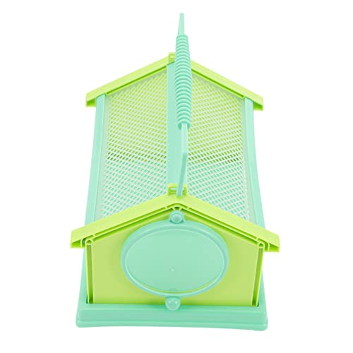 TOGEVAL Kasten Käfig Zur Beobachtung Von Insekten -fänger-Fall Fall Für Schmetterlingsfänger Critter-fänger Tierkäfig Mini-Spielzeug Hingucker Für Kinder Draussen Plastik Green von TOGEVAL