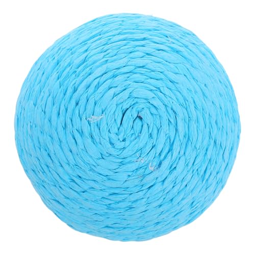 TOGEVAL Katze Sisalkugel Bälle für Katzenboden Kätzchen Bälle Katzenbälle Katzenkratzspielzeug Sisal-Katzenspielzeug katzenkugel Spielzeug für Katzen Interaktives Katzenspielzeug Sky-Blue von TOGEVAL