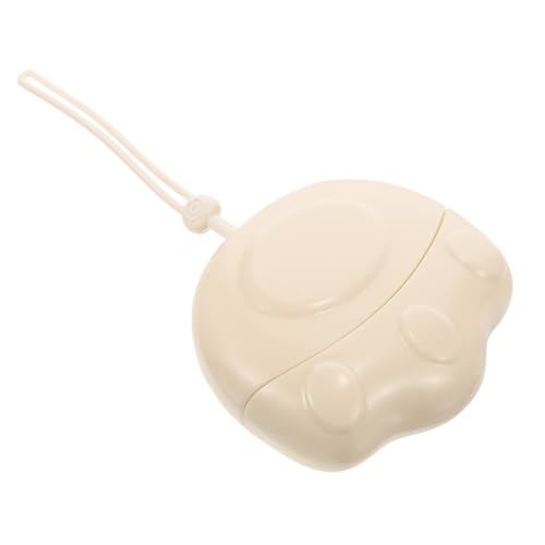 TOGEVAL Katzenkrallen-haarstab Haarballenschneider Haarballen-klebegerät Kompakter Wiederverwendbarer Fusselroller Fusselentferner Für Kleidung Fusselrolle Für Die Handtasche Beige Plastik von TOGEVAL